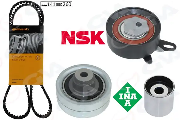 GVA 59T7580 | Triger Seti 141x26 Crafter 2 5 TDI BJK BJL BJM K015661xs