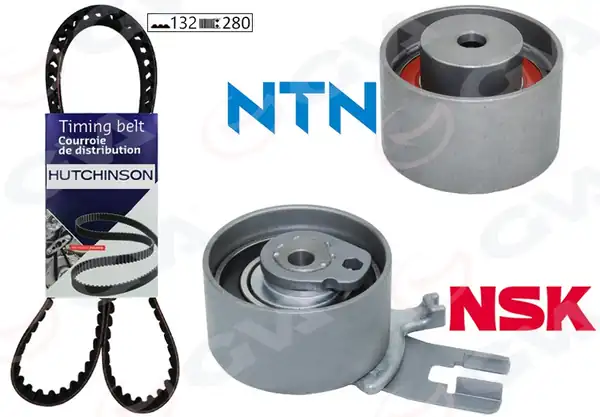 GVA 59T9990H | Eksantrik Gergi Kiti 132x280 Volvo C30 C70 S60 S80 V70 Xc60 Xc70 Xc90 2 4tdi 20v K015580xs