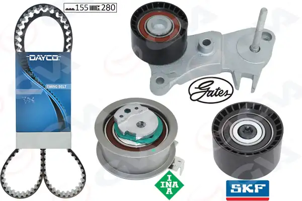 GVA 59T9992D | Triger Seti Volvo S60 13 15 S80 S90 16 V40 V60 V90 16 Xc60 13 Xc90 14 Xc70 13