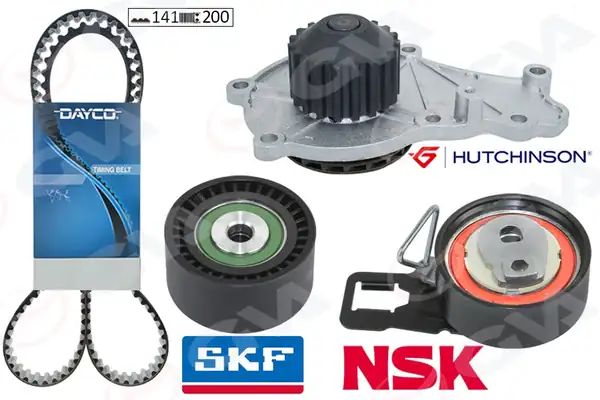 GVA 59WPK4332 | Devirdaimli Eksantrik Gergi Kiti 141 Dış