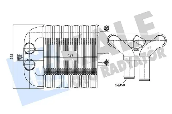 KALE 350945 | Turbo Radyatörü Isuzu D Max Tfr Tfs 2 5 Dıtd 3 0 Dıtd 03 12