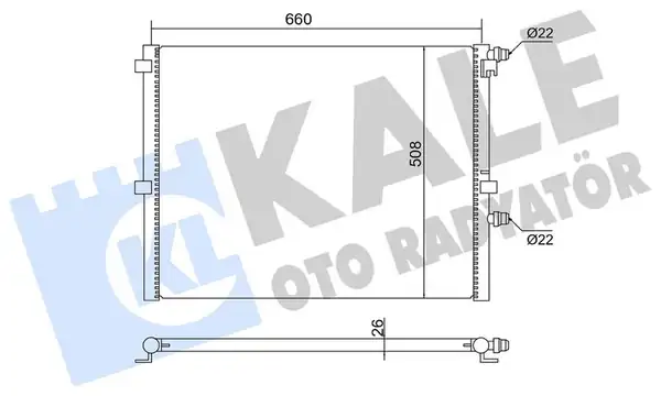 KALE 363710 | Su Radyatörü G30 G31 G32 G11 G12 G14 G15 B48 B58 17 2572656