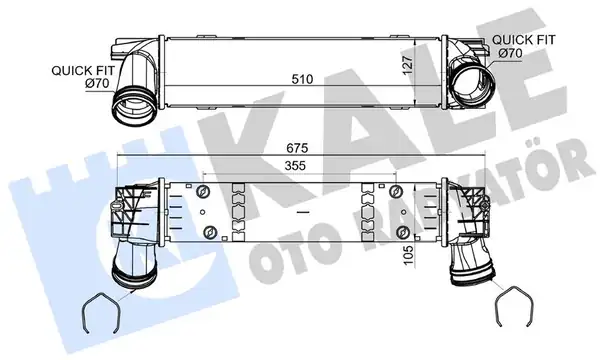 İntercooler Radyatörü Bmw N20 E84 Z4 E89