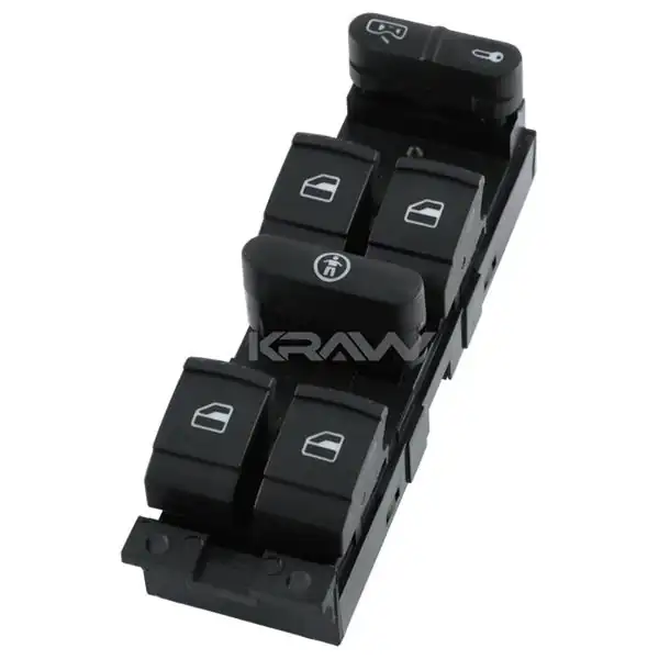 MCAR An 1412 Cam Açma Kapama Ve Emniyet Kilit Anahtarı Sürücü Tarafı Dörtlü Fabia 00 08 Octavia 97 11 Superb 02 08