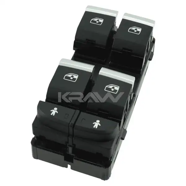 MCAR An 1512d Cam Anahtarı Dörtlü Kromlu A6 A5 Q5 Q7 Q8 16