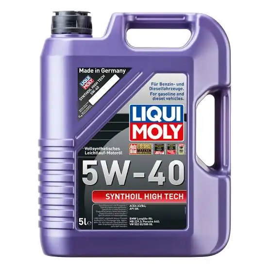 LIQUI MOLY 1856 | Synthoil High Tech Motor Yağı 5w 40 5l Koli 4 Adet 4 Adet