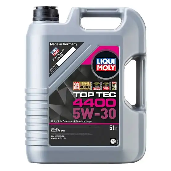 LIQUI MOLY 2322 | Top Tec 4400 Motor Yağı 5w 30 5l Koli 4 Adet