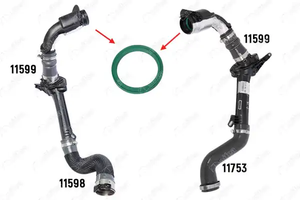NIFEA 11484 | Turbo Boru Contası Megane III Fluence Kango 1 5 dCi