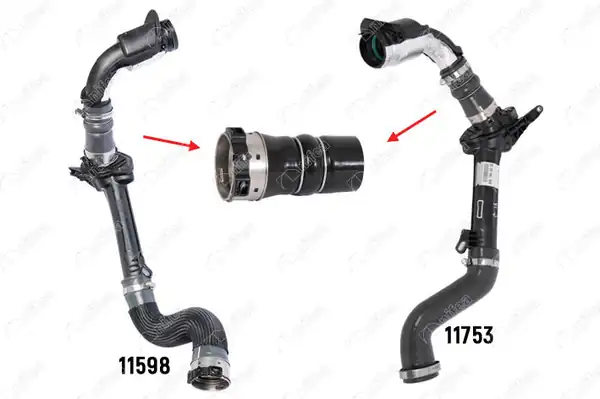 NIFEA 11599 | Turbo Hortumu Küçük Plastik Parça Hariç Renault Megane III 1 5 dCi Renault Fluence 1 5 dCi 11