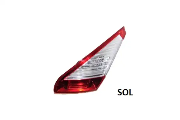 PLEKSAN 3409 | Stop Lambası İç Dark Sol Megane III HB 2015 2016 2012640