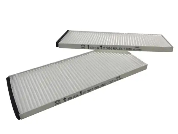 SARDES SC583-2 | Polen Filtresi Çiftli Accent Admira Getz 1 5 CRDI 03 05 3 Silindir
