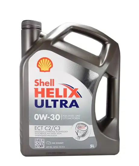Shell Xx 20 Motor Yağı Helix Ultra 0w30 ECT C2 C3 5 Litre 3 Adet