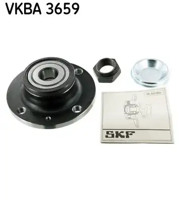 SKF VKBA3659 | Arka Teker Poryası Komple Set ABS li Peugeot P206 P206 CC P206 Sw P1007 02 Citroen C2 C3 02 4 Bı Jon