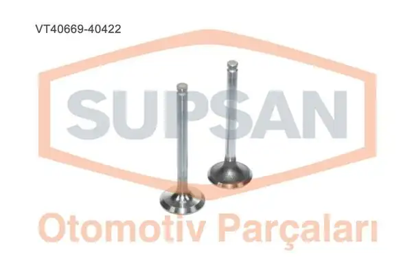 SUPSAN VT4066940422 | Takım Subap (8V) Fiat M131 Dks 1600 131C2