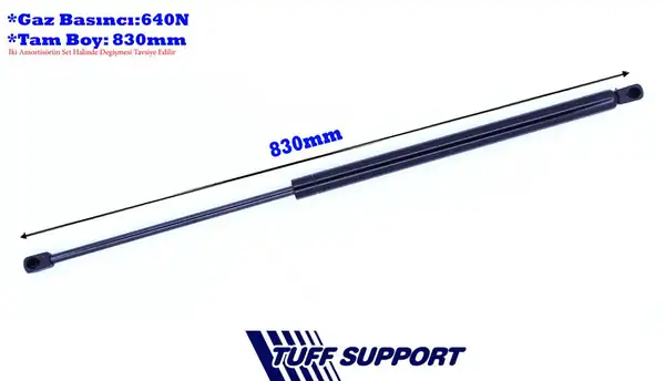 TUFFSUPPORT 610095 | Bagaj Amortisörü Ford V 184 00 Transit
