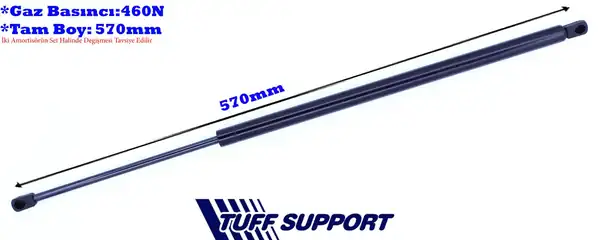 TUFFSUPPORT 611568 | Bagaj Amortisörü 05 07 Focus 04 C Max
