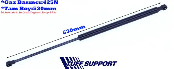 TUFFSUPPORT 612084 | Bagaj Amortisörü Qashqai II
