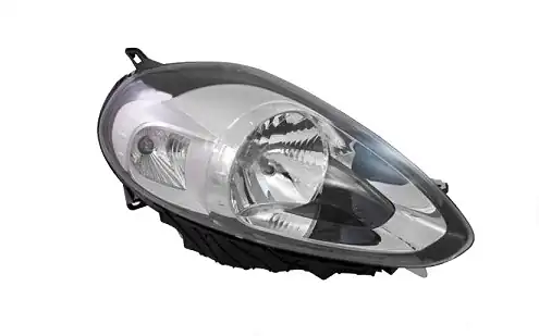 TYC FIA10PU019-20-C262 | 05 2b Far Sol Fiat Punto Evo 09 Elk Motorlu Krom