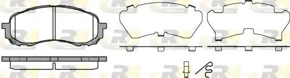 ROADHOUSE 21081.11 | Fren Balatası Impreza Berlina Station Wagon Gd Xx