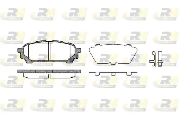 ROADHOUSE 21176.01 | Fren Balatası Impreza Berlina Station Wagon Gd. G