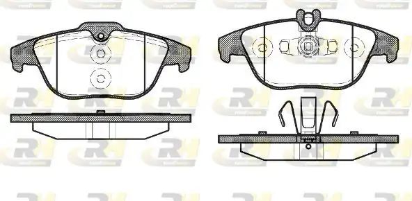 ROADHOUSE 21305-20 | Fren Balatası C Class W204 S204 01 07
