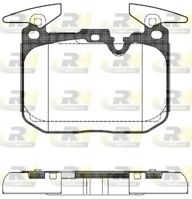 ROADHOUSE 21491-00 | Fren Balatası 1 Series F20 06 11