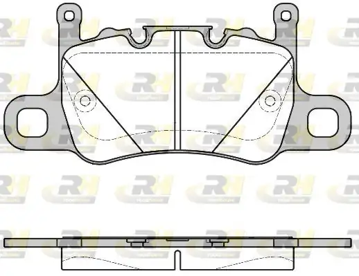 ROADHOUSE 21598-00 | Fren Balatası Arka Porsche 911 12
