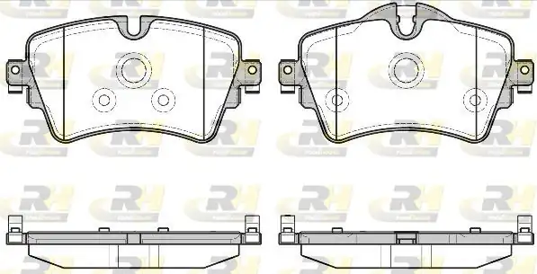 ROADHOUSE 21599-08 | Fren Balatası Bmw 2 Coupe 2 18 D 14