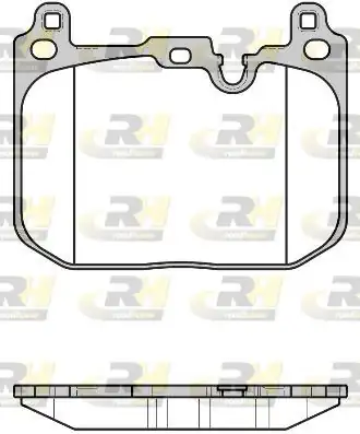 ROADHOUSE 21680-00 | Fren Balatası