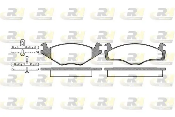 ROADHOUSE 2171-10 | Fren Balatası Cordoba İ Sedan 6k2 C2 Station Wag