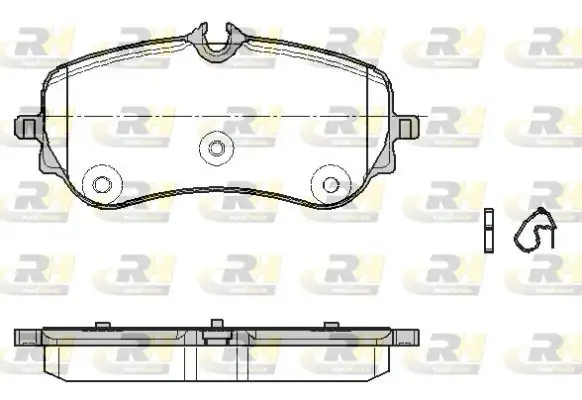 ROADHOUSE 21848-00 | Fren Balatası Arka VW Crafter Man Tga 2017 2024