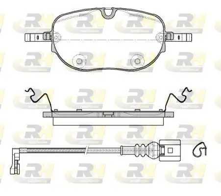 ROADHOUSE 21963-01 | Fren Balatası Ön Seat Cupra Born Elektrikli