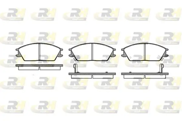 ROADHOUSE 2224-02 | Fren Balatası Accord II Ac Ad 09 83 10 85