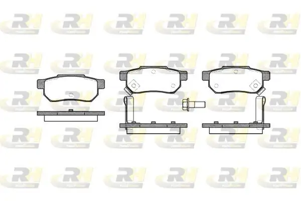 ROADHOUSE 2233.02 | Fren Balatası Accord III Ca4 Ca5 11 85-12 89