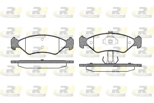 ROADHOUSE 2285-30 | Fren Balatası Ka Rb 09 96 01 09