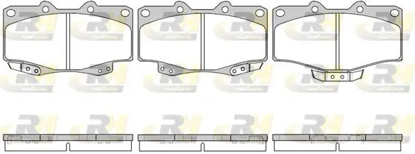 ROADHOUSE 2315-04 | Fren Balatası 4 Runner _n130 08 87 03 96