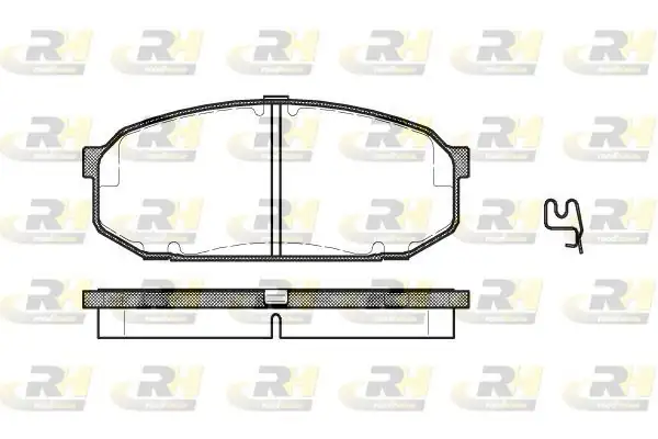 ROADHOUSE 2504-02 | Fren Balatası 323 V C F P S Berlina Sedan Stati Xx
