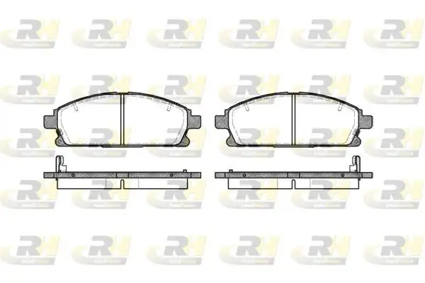 ROADHOUSE 2674.12 | Fren Balatası Q45 01 89-12 01