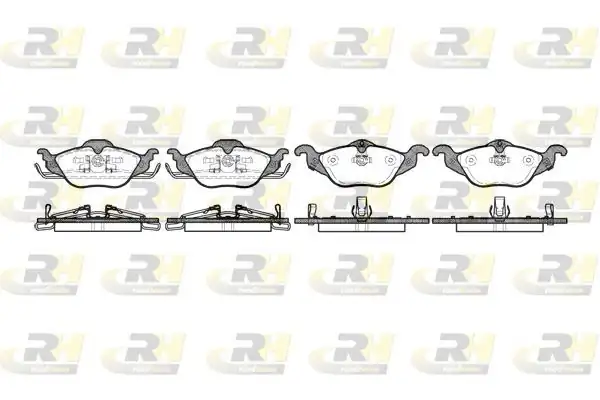 ROADHOUSE 2684-02 | Fren Balatası Astra F 53_ 54_ 58_ 59_ 56_ 5