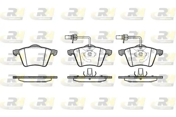 ROADHOUSE 2721-02 | Fren Balatası Galaxy Wgr 11 95 04 06