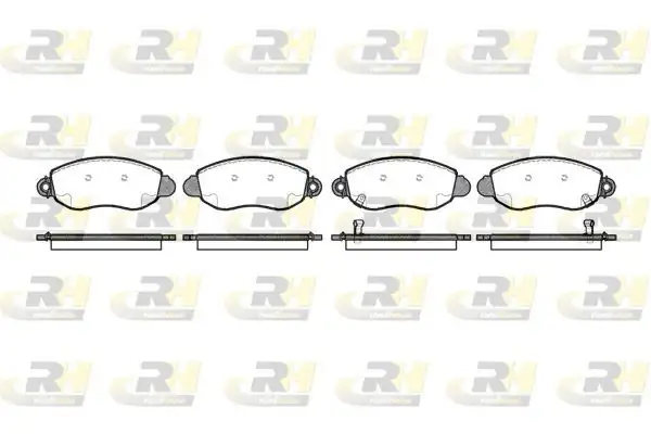 ROADHOUSE 2772-02 | Fren Balatası Transit F_ _ 04 00 06 06
