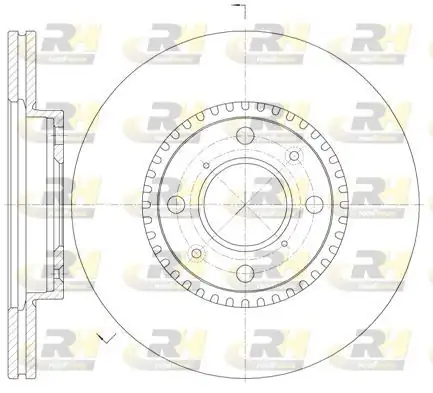 ROADHOUSE 61002.10 | Fren Diski Agila H08 04 08-Xx