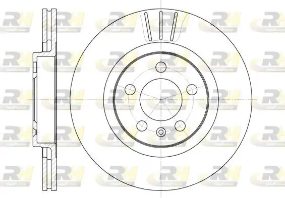ROADHOUSE 6546-10 | Fren Diski A3 8l1 09 96 04 03