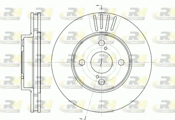ROADHOUSE 6742-10 | Fren Diski Corolla Berlina _e12u_ Sedan _e12_ Xx