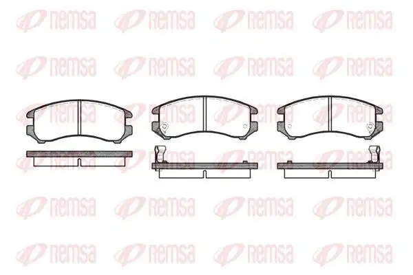 REMSA 0219-02 | Fren Balatası