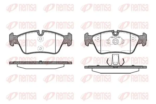 REMSA 0384-40 | Fren Diski 3 Series E36 Compact Coupe Touring 0