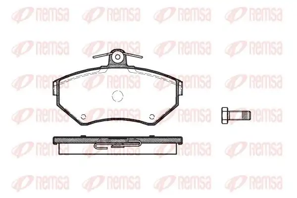REMSA 0631-00 | Fren Balatası