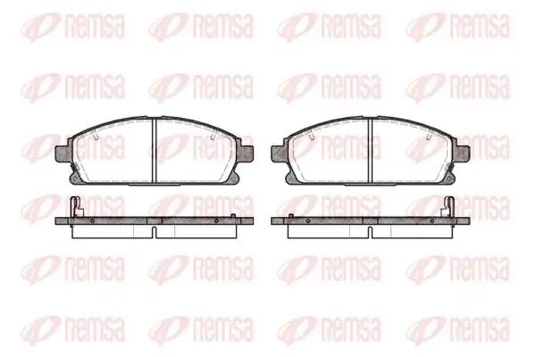 REMSA 0674.12 | Fren Balatası Q45 01 89-12 01