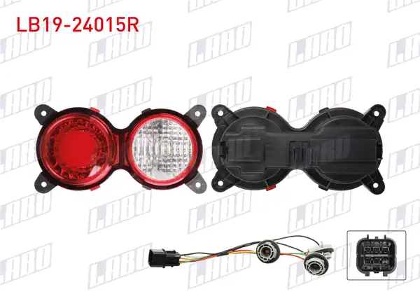 LABO LB19-24015R | Stop Sağ Dış Duylu Kia Bongo Kamyonet 2003