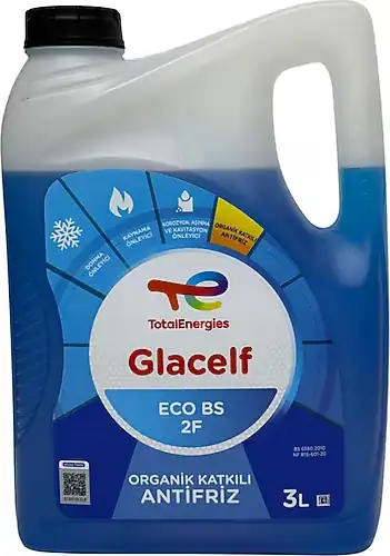 TOTAL 4900000010 | Glacelf Eco BS 2F Mavi Antifriz 3 Litre